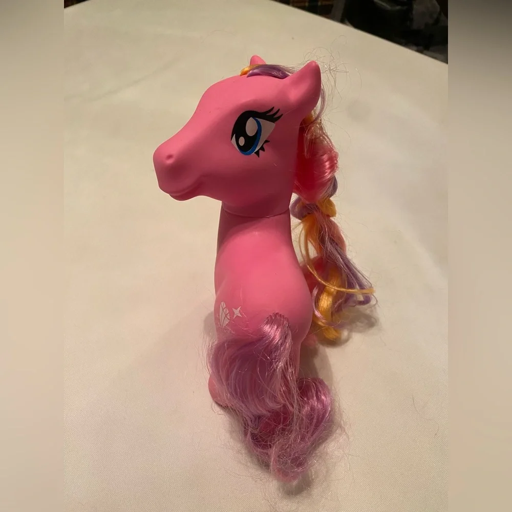 My Little Pony Dolgen Pink Diamond Sparkle Purple Multi Mane & Plastic Unicorn